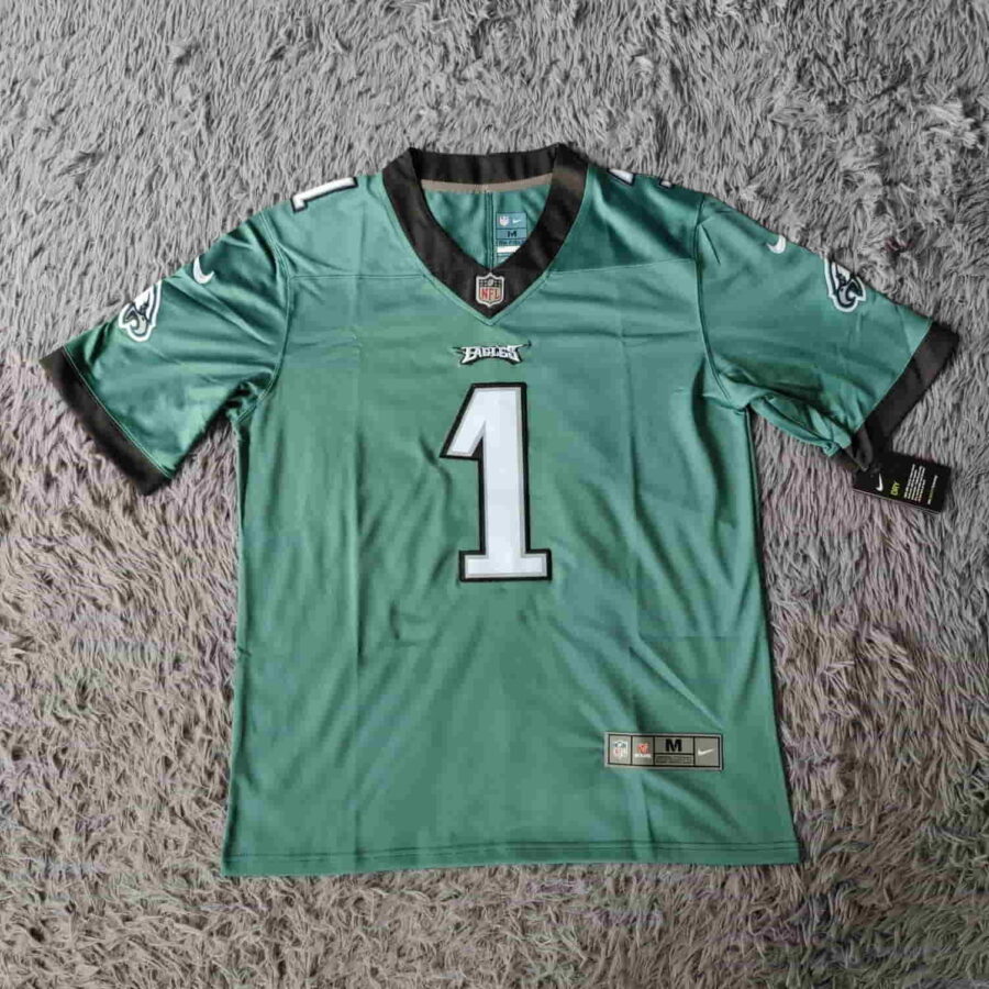 Jalen Hurts #1 Philadelphia Eagles Vapor Limited Jersey – Midnight Green