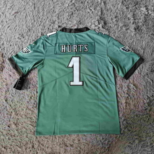 Jalen Hurts #1 Philadelphia Eagles Vapor Limited Jersey – Midnight Green - back