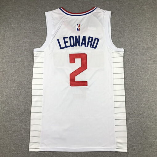 Kawhi Leonard #2 Los Angeles Clippers 2023 Association Edition White Jersey