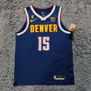 Nikola Jokic Denver Nuggets Icon Edition Swingman Jersey - Navy - NBA Finals