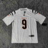 Cincinnati Bengals 9 Joe Burrow White Vapor Untouchable Limited Jersey