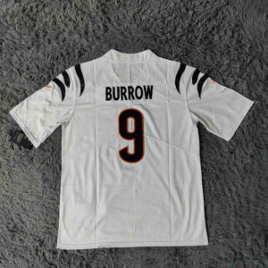 Cincinnati Bengals 9 Joe Burrow White Vapor Untouchable Limited Jersey - back