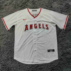Men’s Los Angeles Angels 17 Shohei Ohtani White Home Player Jersey