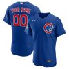 Men's Chicago Cubs Royal Alternate Custom Jersey