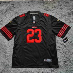 Christian McCaffrey San Francisco 49ers Vapor F.U.S.E. Limited Jersey - Black