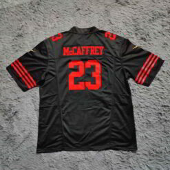 Christian McCaffrey San Francisco 49ers Vapor F.U.S.E. Limited Jersey - Black - back