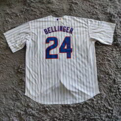 Cody Bellinger Chicago Cubs Home Player Jersey - White Royal - back