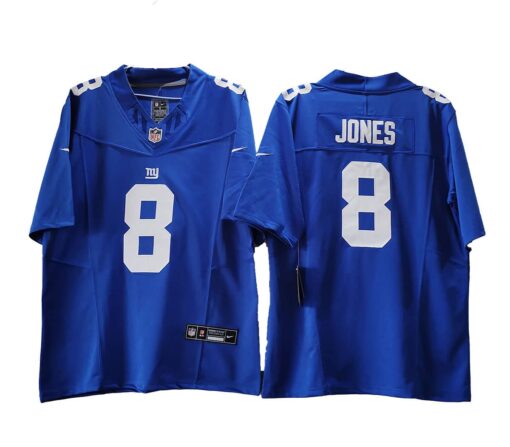 Daniel Jones 8 New York Giants Vapor F.U.S.E. Limited Jersey - Royal