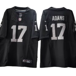 Davante Adams 17 Las Vegas Raiders Vapor F.U.S.E. Limited Jersey - Black