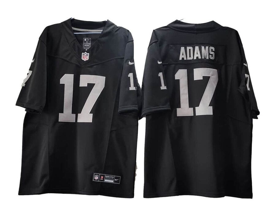 Davante Adams 17 Las Vegas Raiders Vapor F.U.S.E. Limited Jersey - Black