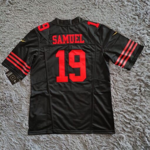 Deebo Samuel 19 San Francisco 49ers Vapor F.U.S.E. Limited Jersey – Black - back