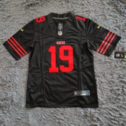 Deebo Samuel 19 San Francisco 49ers Vapor F.U.S.E. Limited Jersey – Black - front