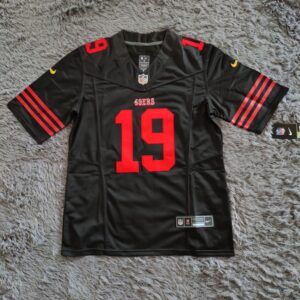 Deebo Samuel 19 San Francisco 49ers Vapor F.U.S.E. Limited Jersey – Black - front