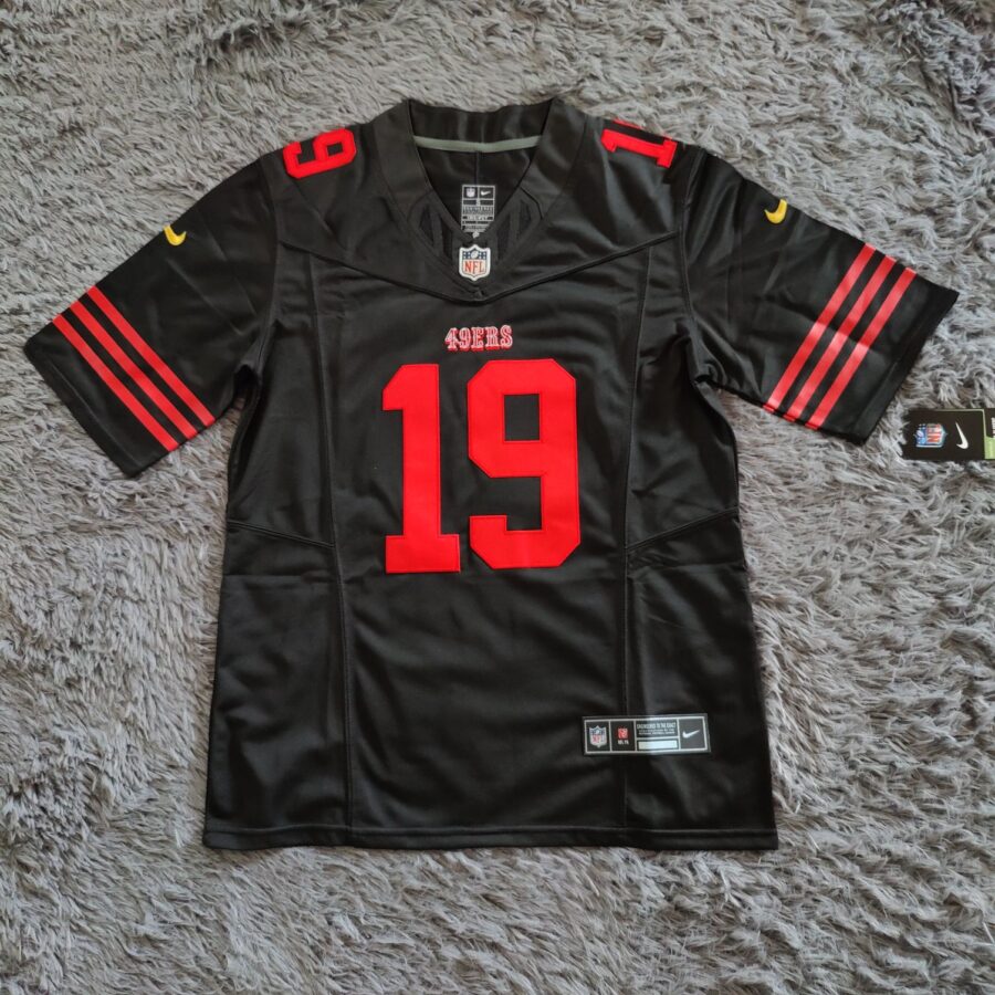 Deebo Samuel 19 San Francisco 49ers Vapor F.U.S.E. Limited Jersey – Black - front