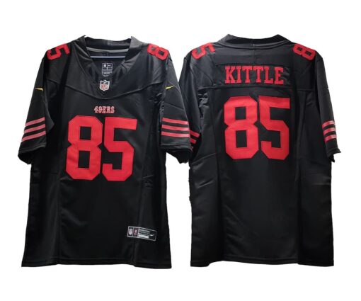 George Kittle 85 San Francisco 49ers Vapor F.U.S.E. Limited Jersey - Black