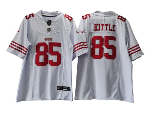George Kittle 85 San Francisco 49ers Vapor F.U.S.E. Limited Jersey - White