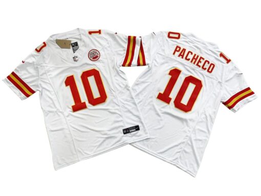 Isiah Pacheco Kansas City Chiefs White Vapor Limited Jersey