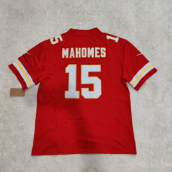 Kansas City Chiefs Patrick Mahomes Red Vapor Limited Jersey back