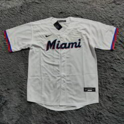 Luis Arraez Miami Marlins Home Replica Player Jersey - White