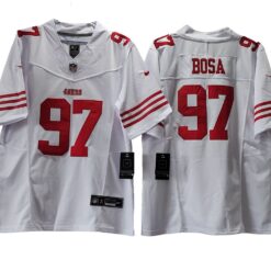 Nick Bosa 97 San Francisco 49ers Vapor F.U.S.E. Limited Jersey - White