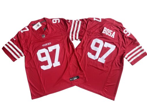 Nick Bosa San Francisco 49ers Scarlet Vapor Limited Jersey