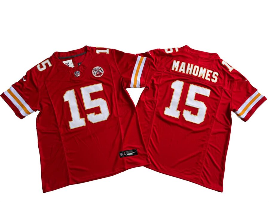 Patrick Mahomes Kansas City Chiefs Red Vapor Limited Jersey