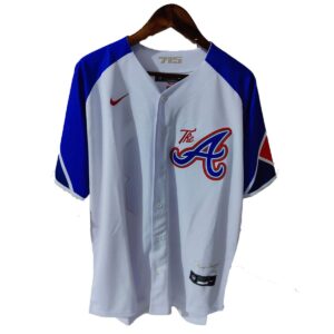 Ronald Acuna Jr. White Atlanta Braves 2023 City Connect Jersey