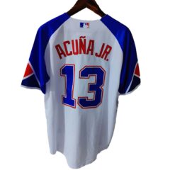Ronald Acuna Jr. White Atlanta Braves 2023 City Connect Jersey - back