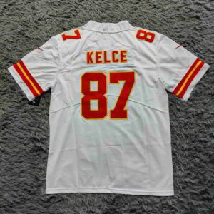 Travis Kelce Kansas City Chiefs Vapor Limited Jersey - White - bacl