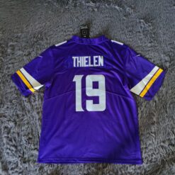 Adam Thielen Purple Minnesota Vikings Player Jersey - back