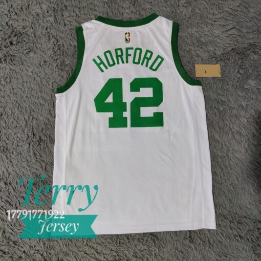 Al Horford 42 Boston Celtics Game-Worn Classic Edition Jersey - White - back