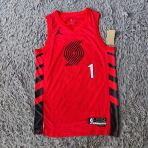 Anfernee Simons Portland Trail Blazers Jersey - Statement Edition - Red