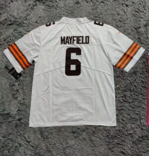 Baker Mayfield Cleveland Browns Vapor Limited Jersey - White - back