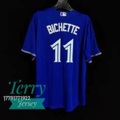 Bo Bichette Toronto Blue Jays Alternate Player Name Jersey - Royal - back