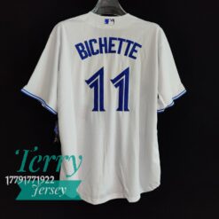 Bo Bichette Toronto Blue Jays Home Player Name Jersey - White - back