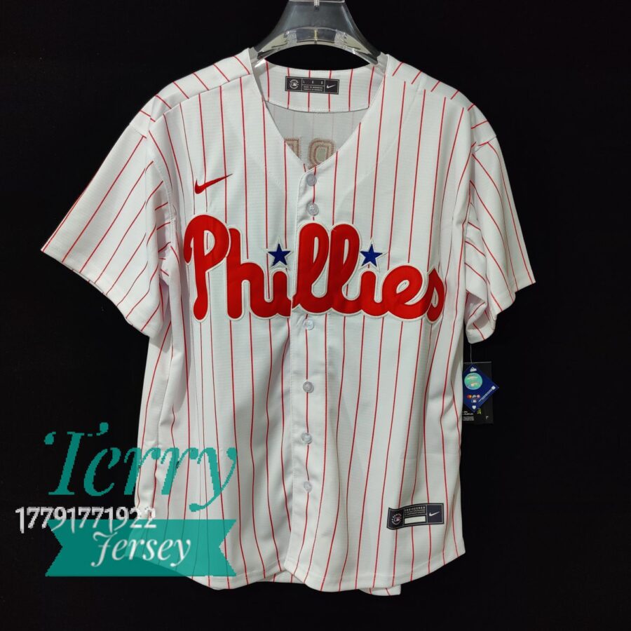 Bryce Harper Philadelphia Phillies Home Name Jersey - White