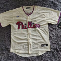 Bryce Harper Philadelphia Phillies Jersey - Cream