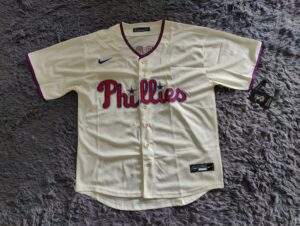 Bryce Harper Philadelphia Phillies Jersey - Cream