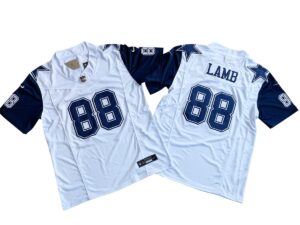 CeeDee Lamb Dallas Cowboys White Alternate Vapor Limited Jersey