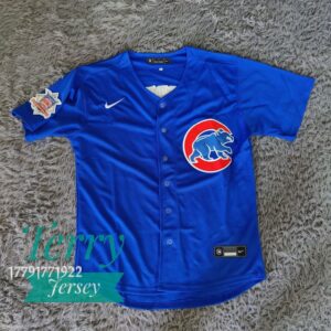 Chicago Cubs Nico Hoerner #2 Royal Jersey