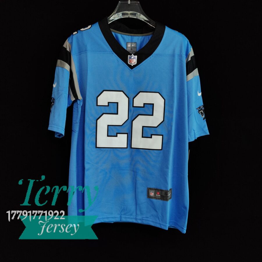 Christian McCaffrey Carolina Panthers Jersey - Blue