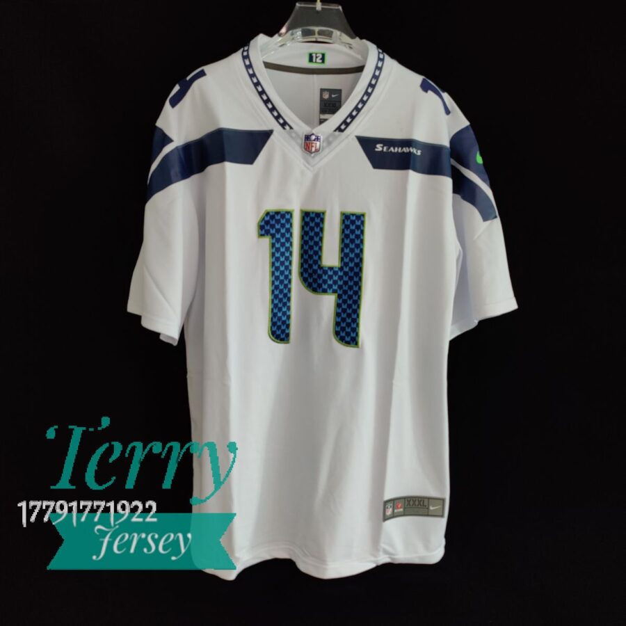 DK Metcalf Seattle Seahawks Vapor Limited Jersey - White