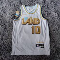 Darius Garland Cleveland Cavaliers 2022-23 Fastbreak Jersey - City Edition - White