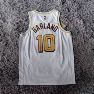 Darius Garland Cleveland Cavaliers 2022-23 Fastbreak Jersey - City Edition - White - back