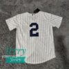 Derek Jeter New York Yankees Number Jersey - White - back