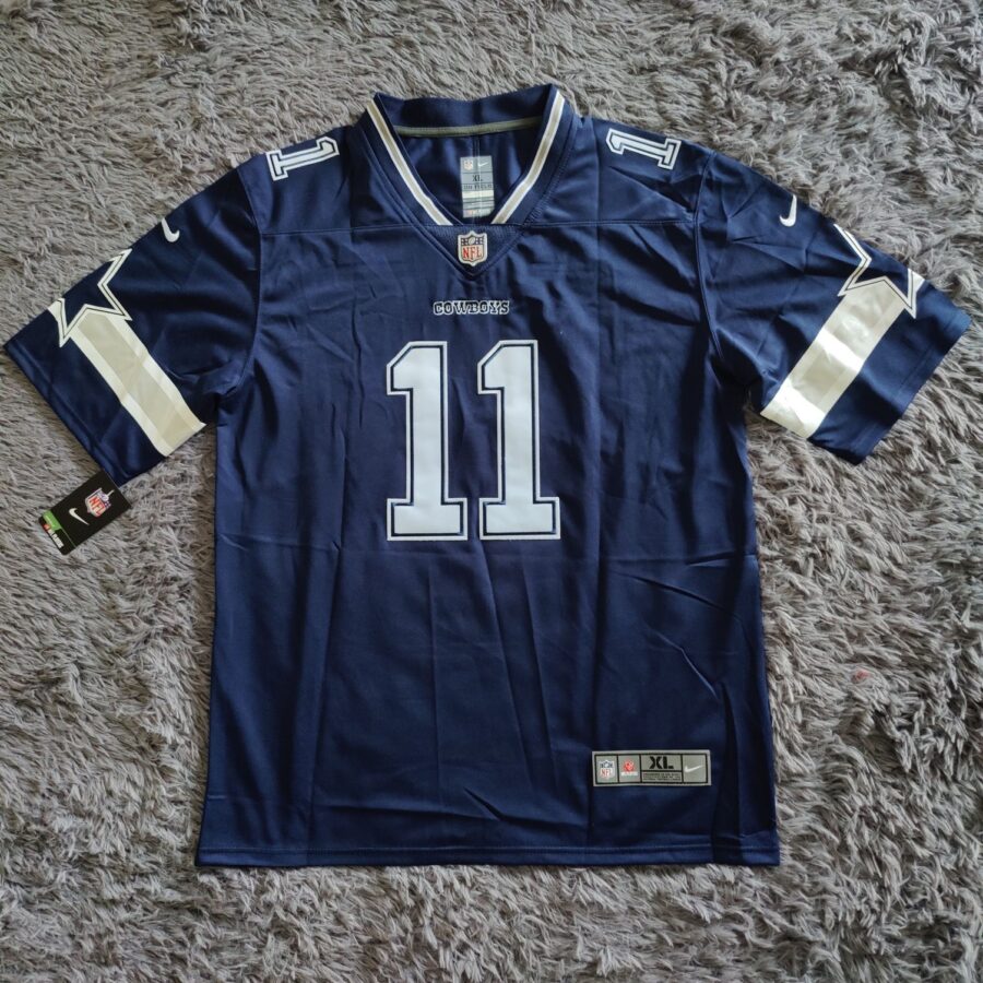 Drew Bledsoe 11 Dallas Cowboys Navy Jersey