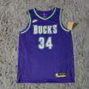 Giannis Antetokounmpo Milwaukee Bucks Swingman Jersey - Classic Edition - Purple