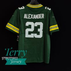 Jaire Alexander Green Bay Packers Player Jersey - Green - back