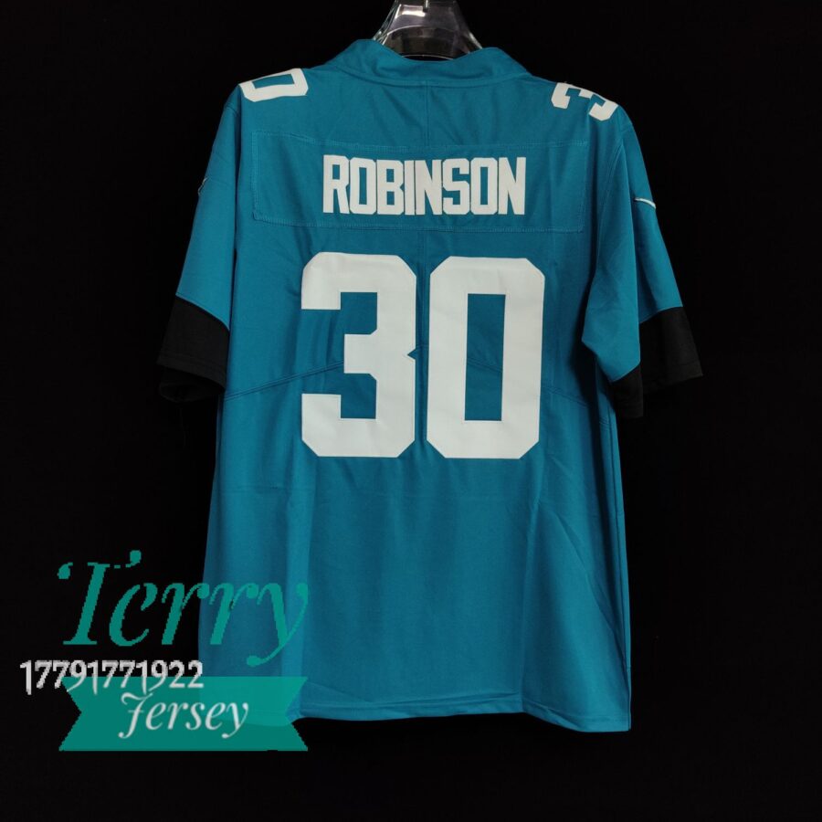 James Robinson Jacksonville Jaguars Jersey - Teal - back