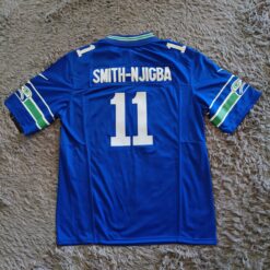 Jaxon Smith-Njigba Seattle Seahawks Vapor F.U.S.E. Limited Jersey - Royal - back